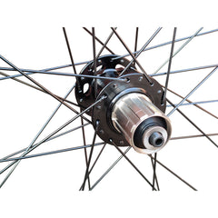 QR 26" (ETRTO 559x20) MTB Mountain Bike Rear Wheel 7/8/9/10/11 Speed - Sealed Bearings (6 Bolt) Disc Hub