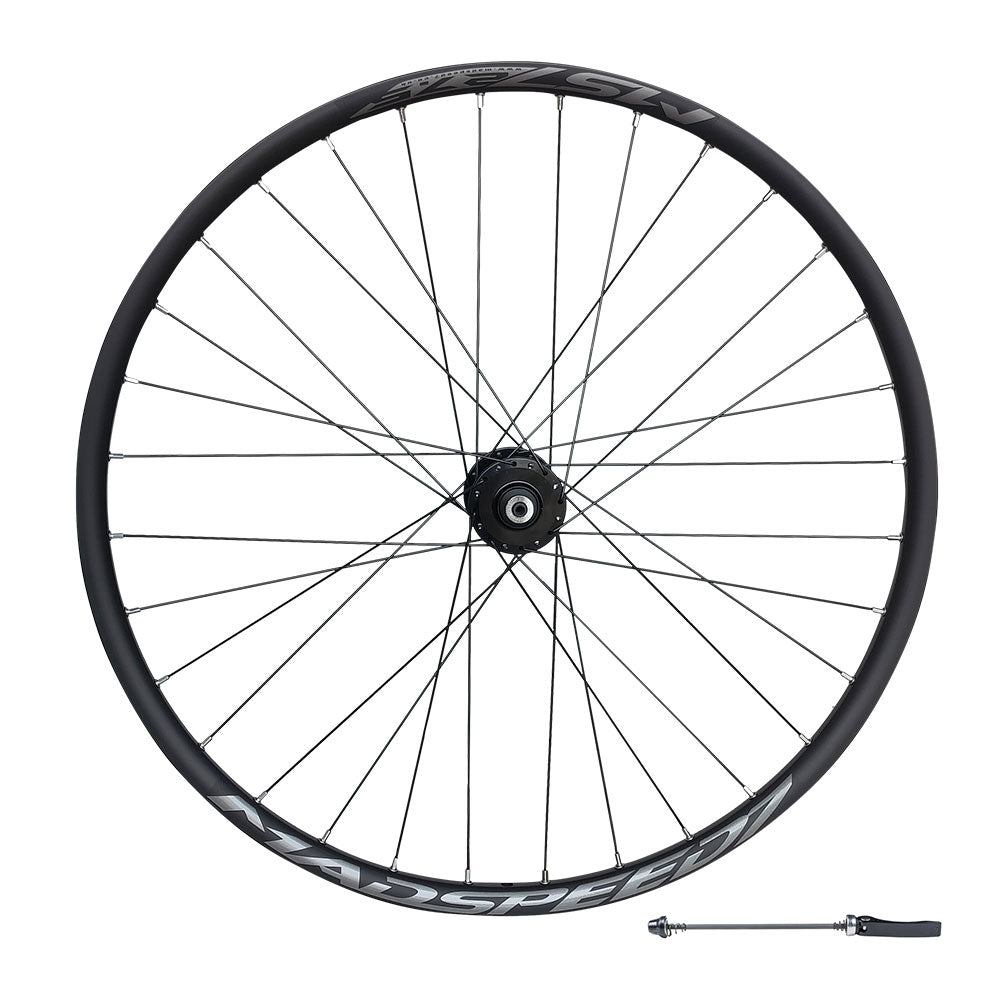 QR 27.5" 650b (ETRTO 584x20) MTB Mountain Bike FRONT Wheel - Sealed Bearings (6 Bolt) Disc Hub