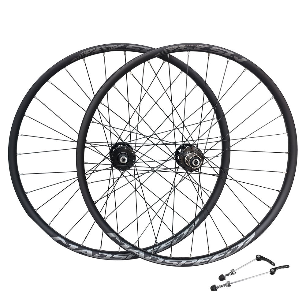 QR 27.5" 650b (ETRTO 584×20) MTB Mountain Bike DISC BRAKE Wheel Set 7/8/9/10/11 Speed - Sealed Bearings (6 Bolt) Disc Hubs